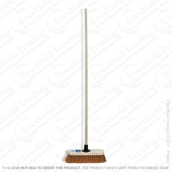 Wooden Broom Coco Soft 300mm DRAPER