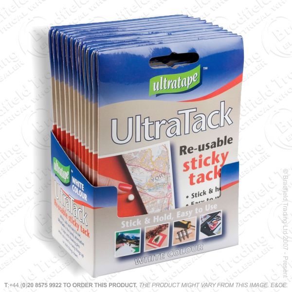 Sticky Tack 50gm White ULTRATAPE