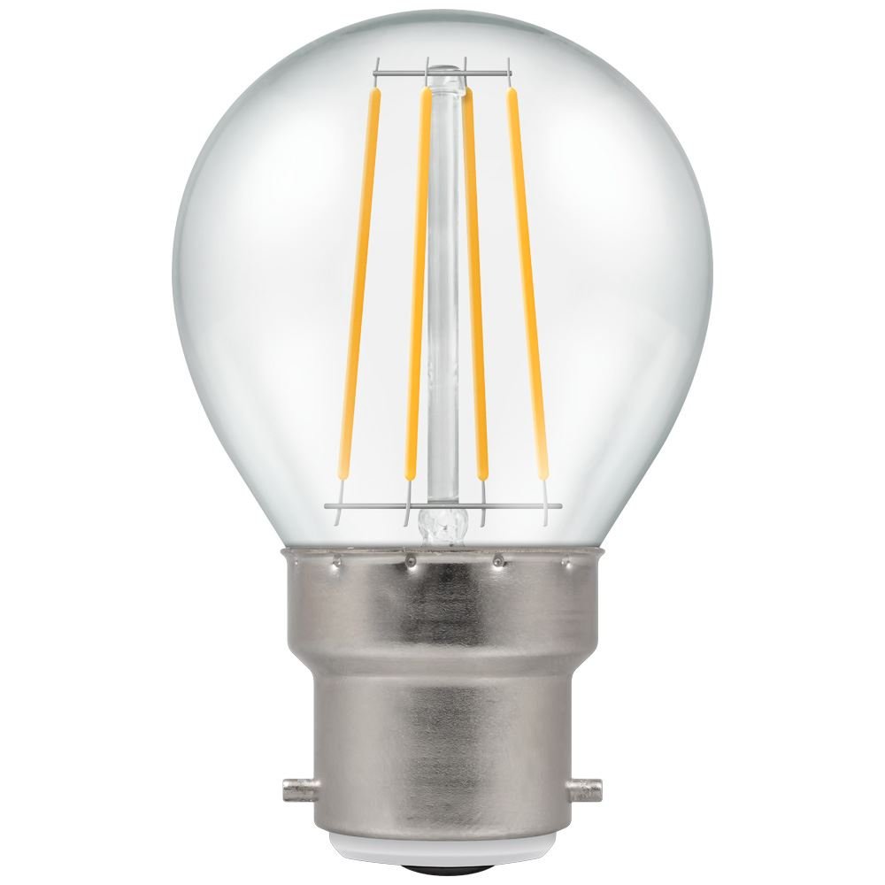 4W LED Filament Clear Golf BC 27k BELL