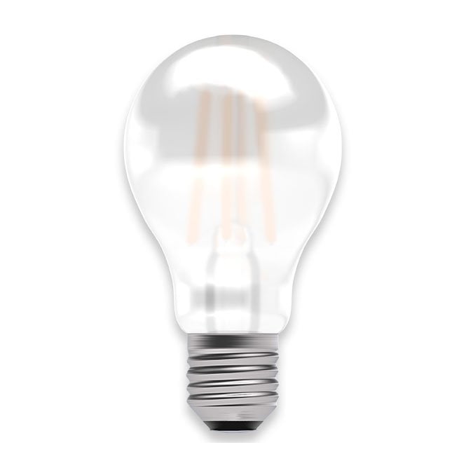 6W LED Filament Satin GLS Dimmable ES 27k BEL