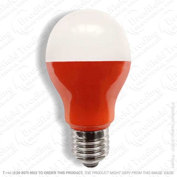 A23) LED GLS 5W ES Amber Coloured BELL