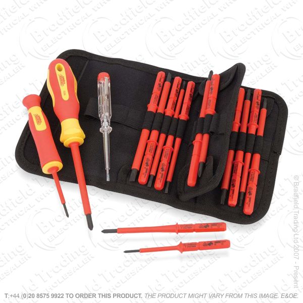 18pc Insulated Screwdriver Set DRAPER