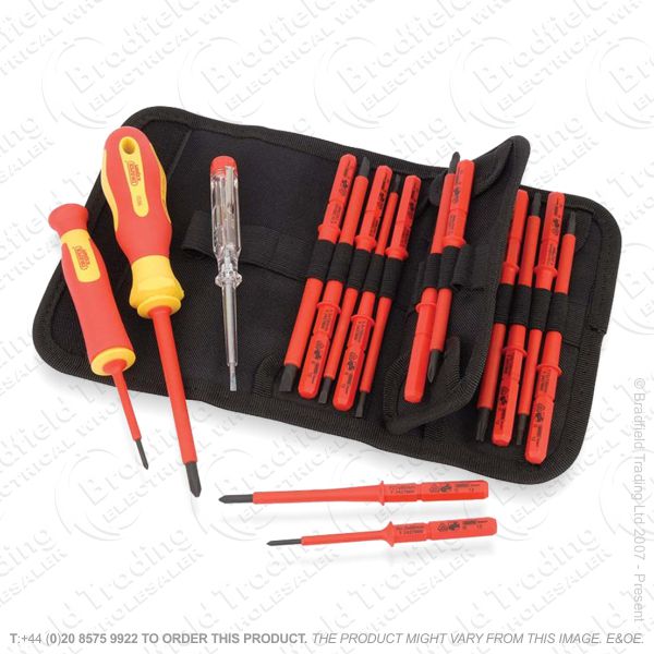 18pc Insulated Screwdriver Set DRAPER