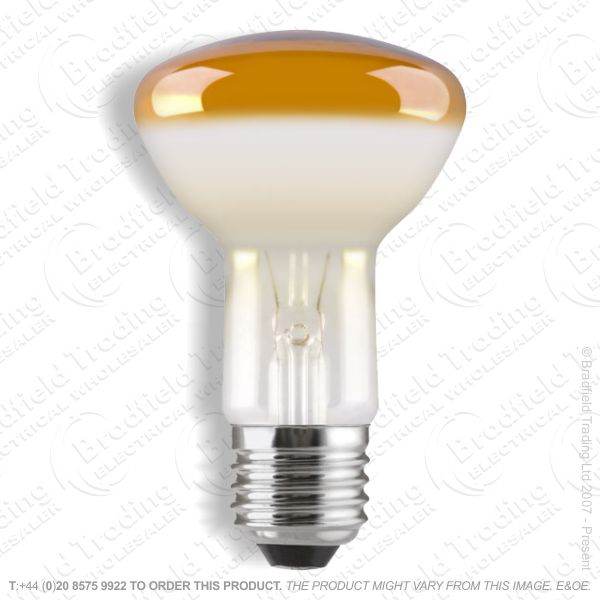 A09) Reflector R95 col ES amber 100W CRO