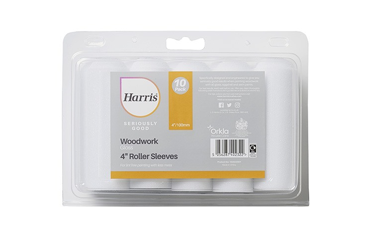 Mini Roller Sleeve 4  Gloss x10 HARRIS