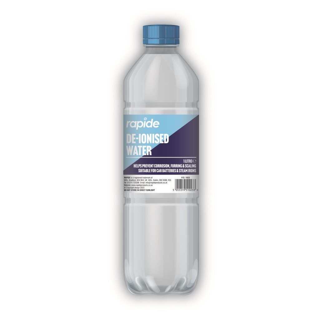 Dionised Water 1L RAPIDE