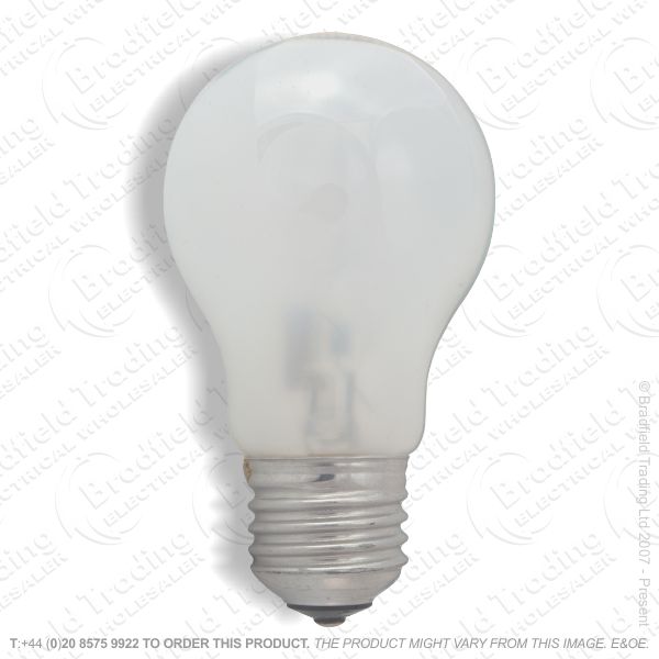 A12) GLS Halogen ES Opal 105W Bulb