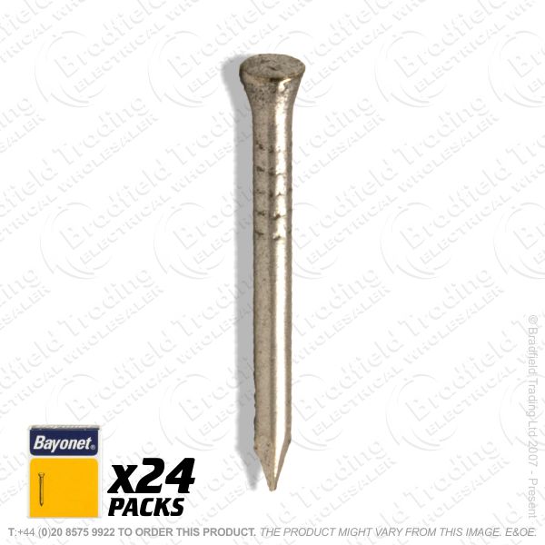 G08) Panel Pins 13mm 1/2  30g (24) Box