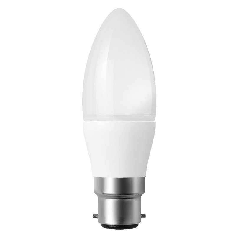 5.5W LED Candle BC 4k 240V CROMPTON