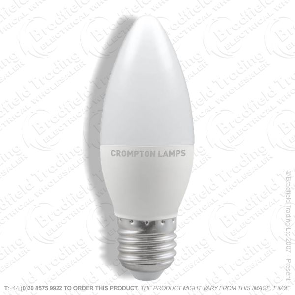 A29) 5.5W Candle Opal ES LED 6500k CROMPTON