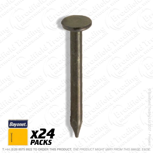 G08) Escutcheon Pins 15mm 1/2  30g (24) Box