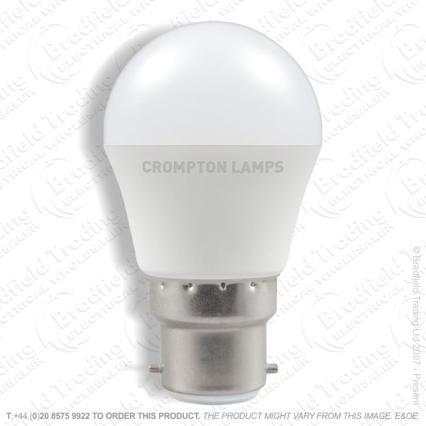 A32) 5.5W LED BC Golf 27k 240V CROMPTON