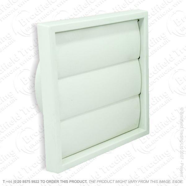 I09) Extractor Fan Grill 4  Gravity Shut