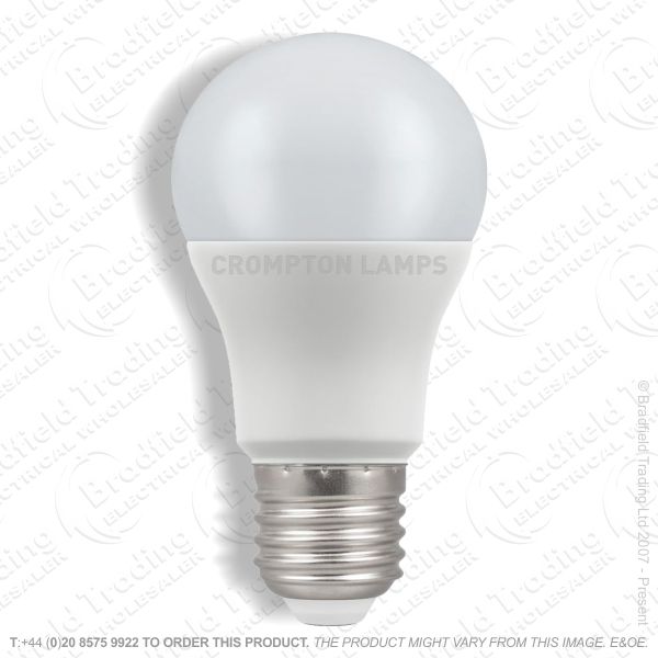 5.5W 470lm LED GLS ES 27k 240V CROMPTON