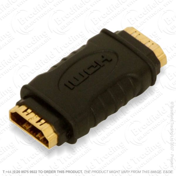 E29) HDMI Adaptor F-F Gold Seal Bag
