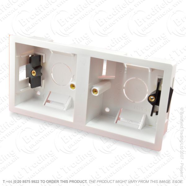 H23) Dry Lining Box 2G 1G+1G Dual Access 35mm