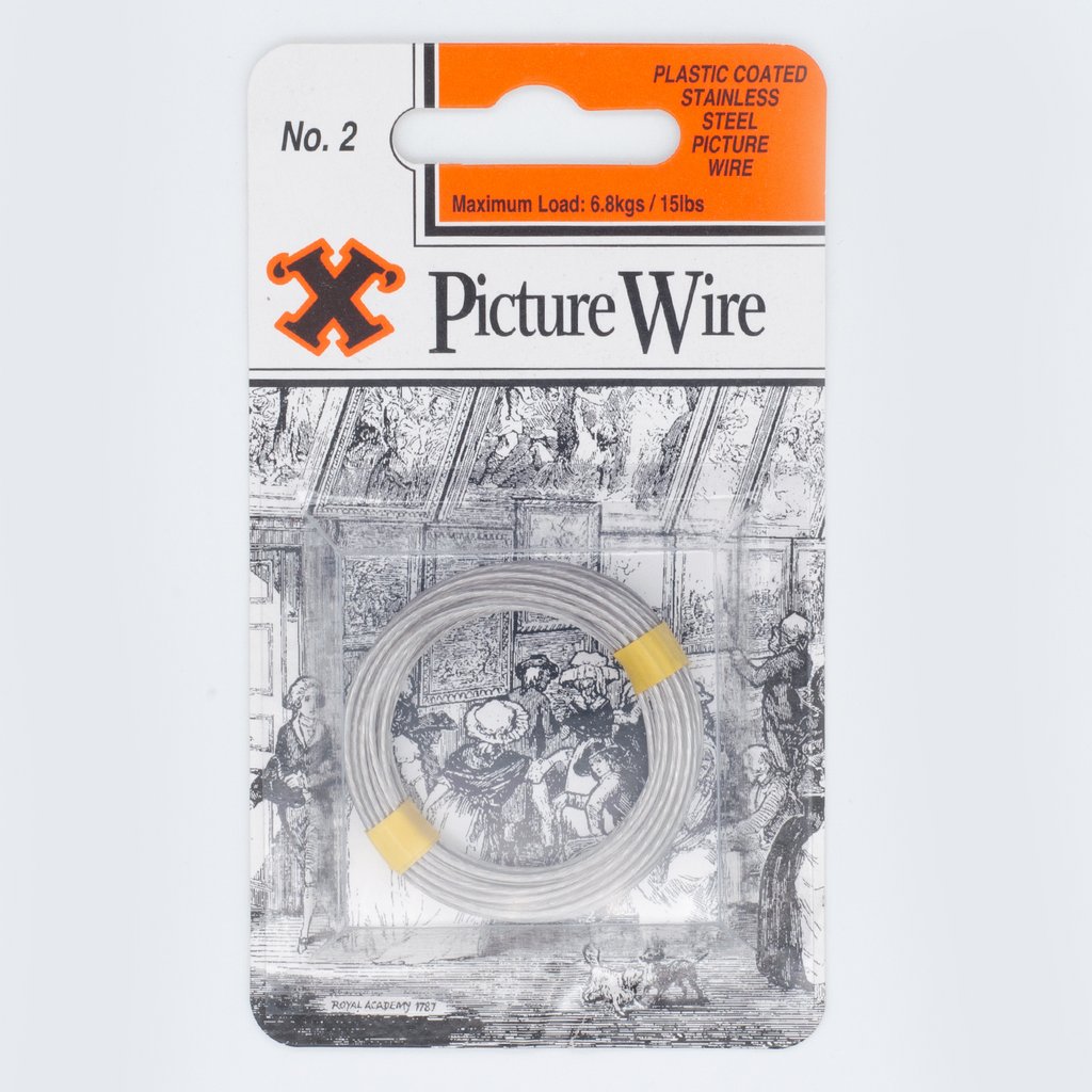 Picture Wire Silver No2 3M (12) BP