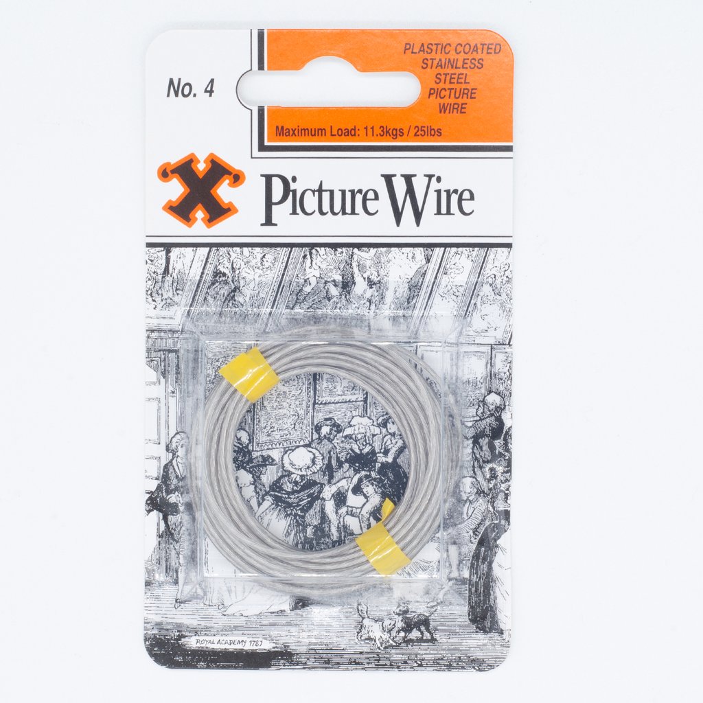 Picture Wire Silver No4 3M (12) BP