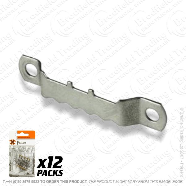 G10) Saw Tooth Hangers Zinc (12) BP