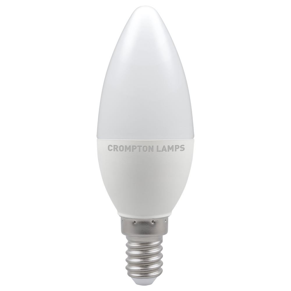 5.5W Candle Opal SES Dimm LED 27k CROMPTON