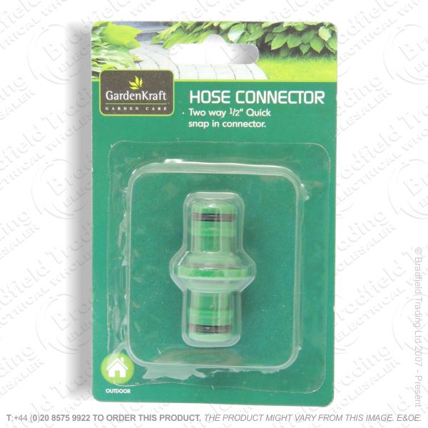 D15) Hose Connector 1/2  2 way M-Male