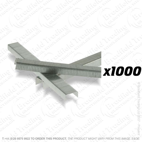 G11) Staples 8mm Heavy Duty 1000pc DRAPER