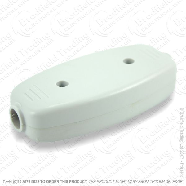 F15) Connector 13A 3core Permanant white STAT