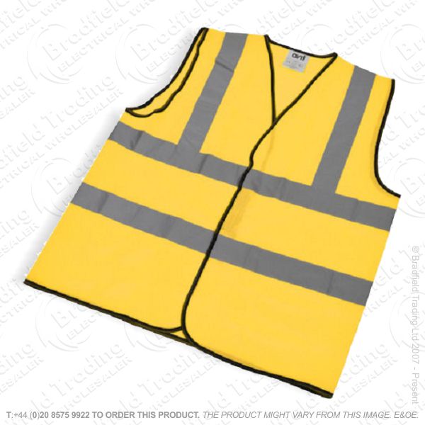 G49) Hi Vis Vest  Waistcoat Mix Size ECO