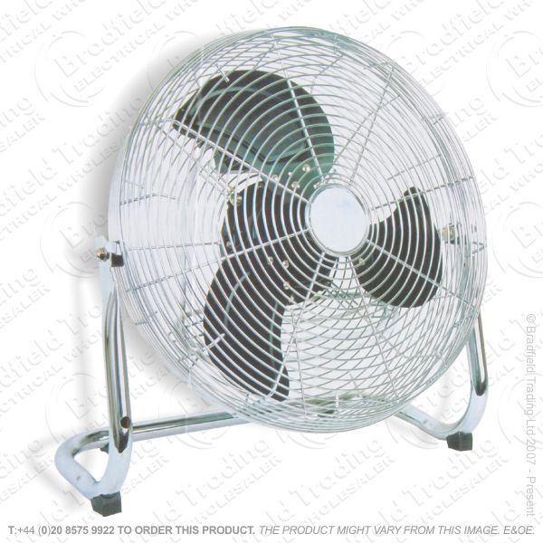 D07) Fans Floor 14  Blower H Velocity Chrome