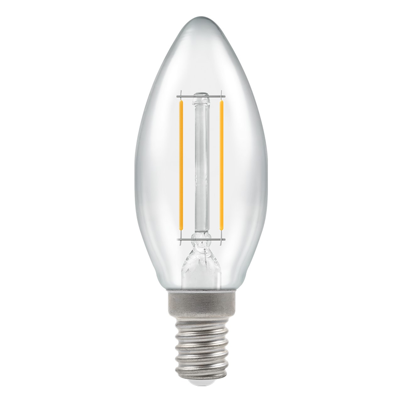 2.5W 250lm Fila Clear Candle SES 4k Dim CRO