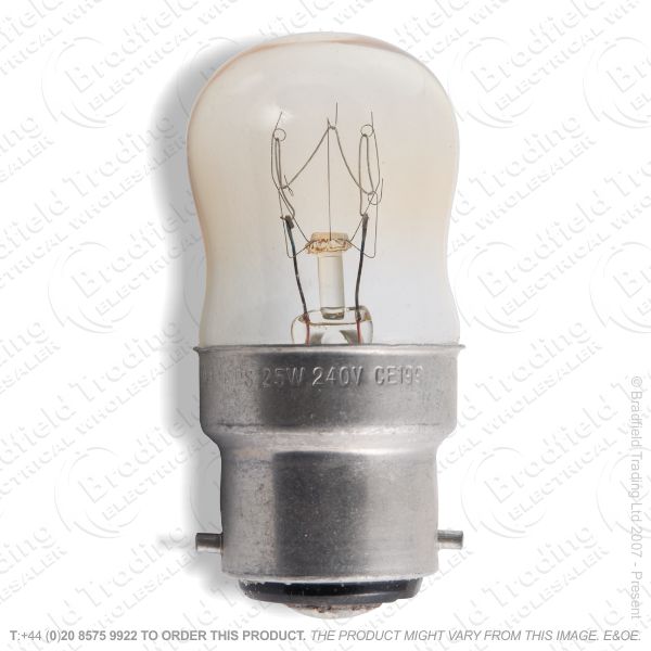 A08) Pygmy BC Clear 15W Bulb 2pack Blister