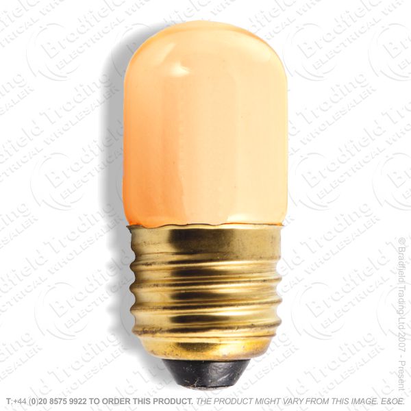 A08) Pygmy Coloured ES Amber 15W Bulb