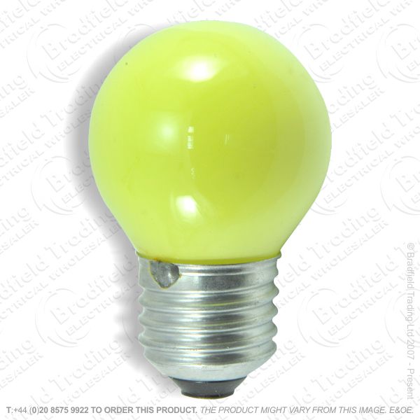 A07) Golf Round Coloured ES Yellow 15W