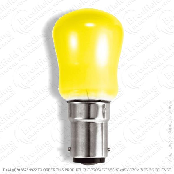 A08) Pygmy Coloured SBC Yellow 15W B15