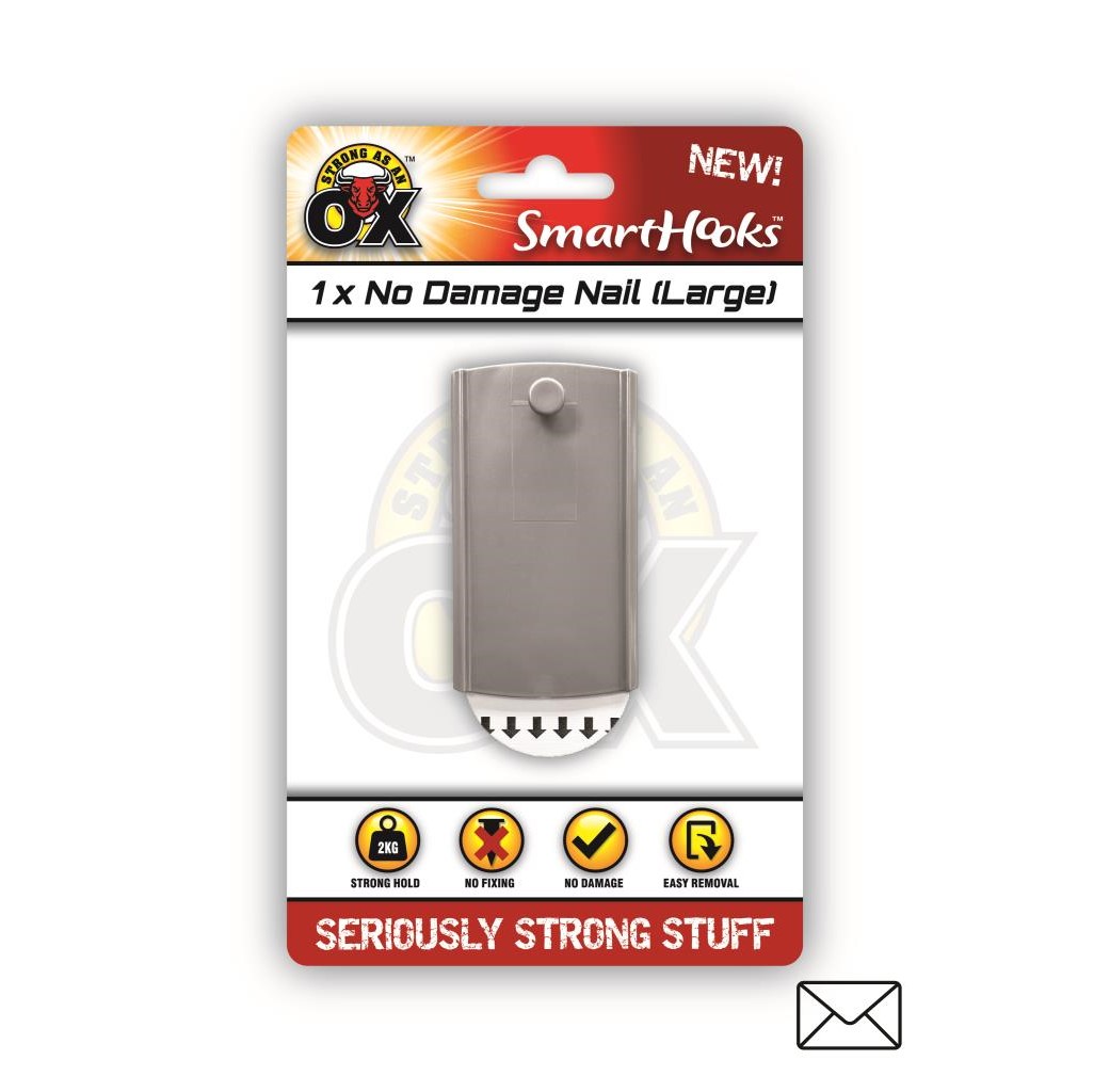 No Damage Nail Hook Large SMART HOOK RAPIDE