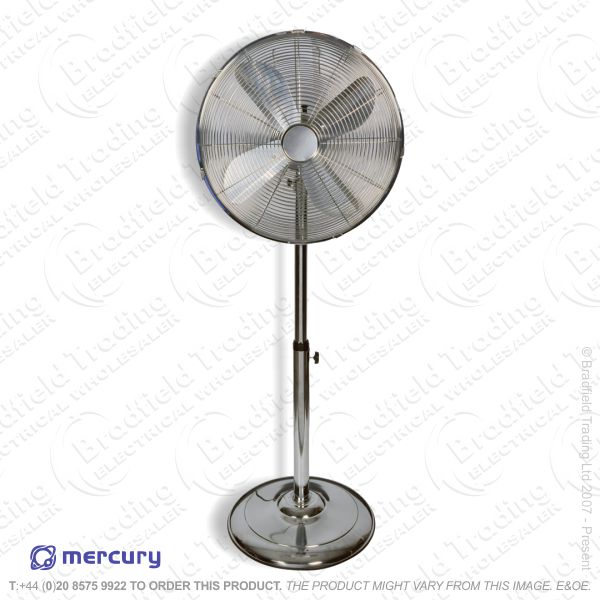 D06) Fans Pedestal 16  Chrome BENROSS