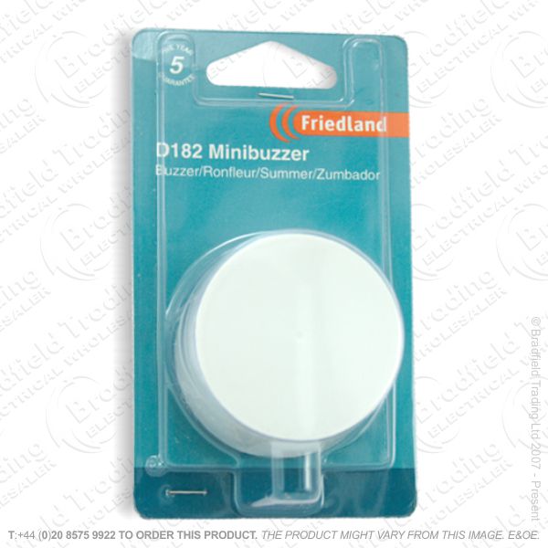 I02) Door Bell Buzzer Mini FRIEDLAND