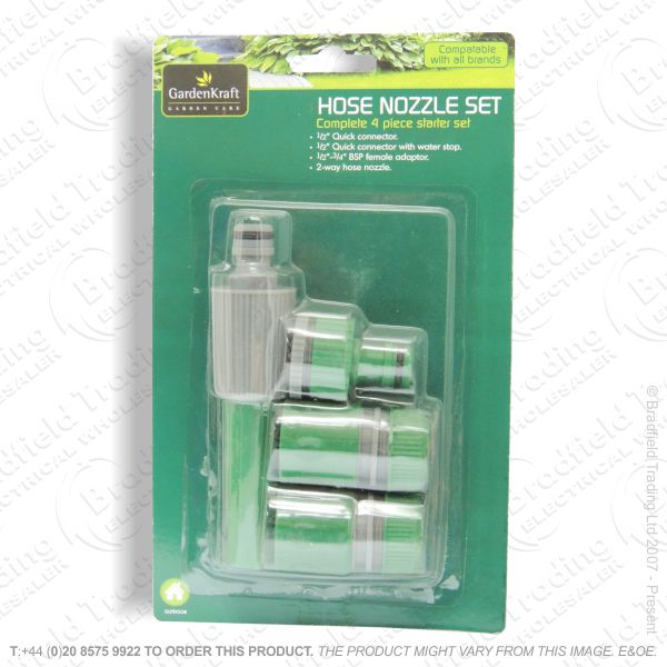 D15) Hose Nozzle Set 4pc