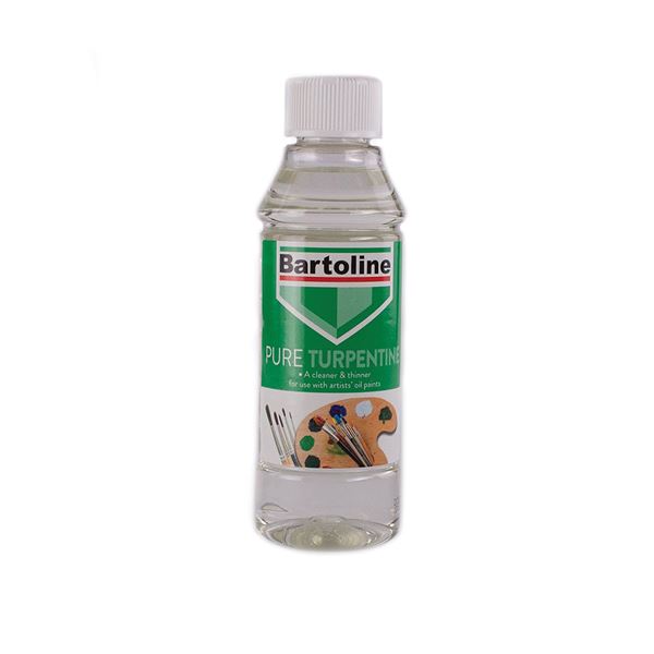 250ml Bottle Pure Turpentine (12) BARTOLINE
