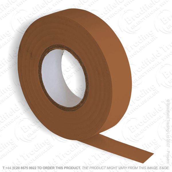 G02) Tape Insulation 20M PVC brown (Single)