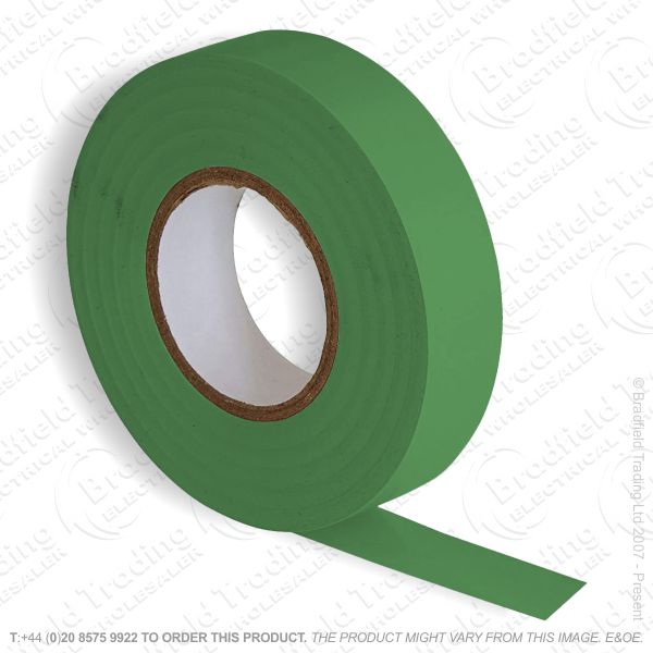 G02) Tape Insulation 20M PVC green (Single)