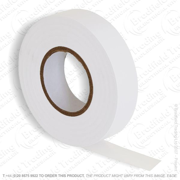 G02) Tape Insulation 20M PVC white (Single)