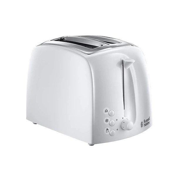 2Slice Toaster White Textures RUSSELL HOBBS