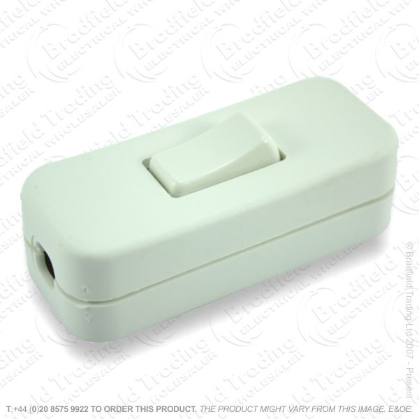 F14) Switch Inline 2A 3c white *Sold in 1pc**