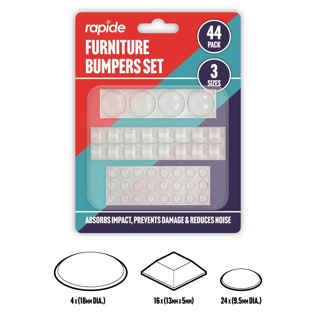 Furniture Bumper Set 44pc RAPIDE