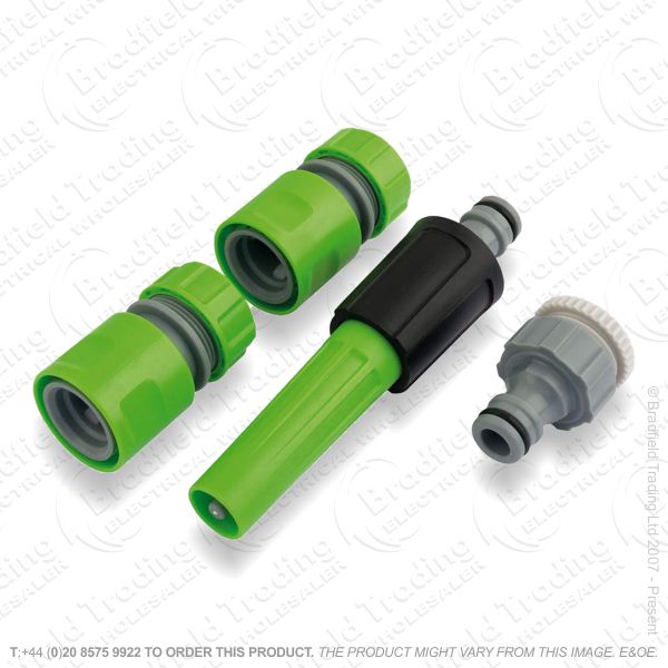 D15) 4pc Garden Hose Connector DRAPER