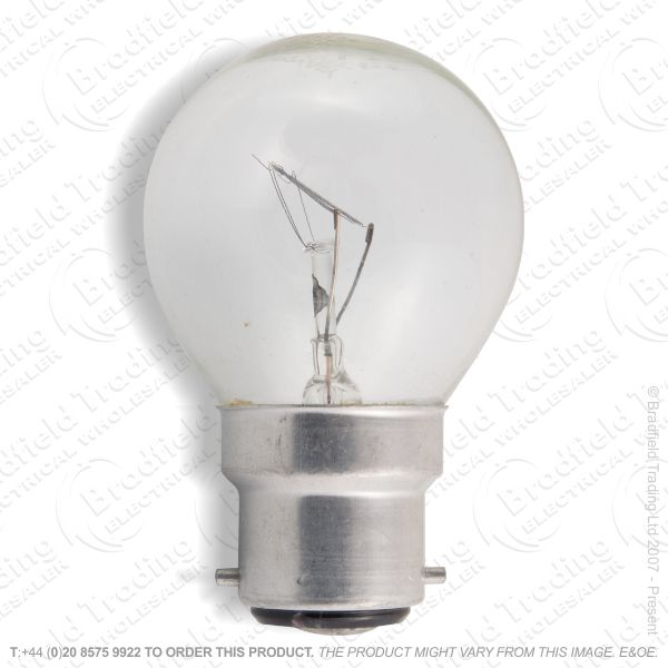 A07) Golf Round 45mm BC Clear 25W