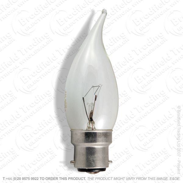 A06) Candles Candlelux BC clear 25W BEL