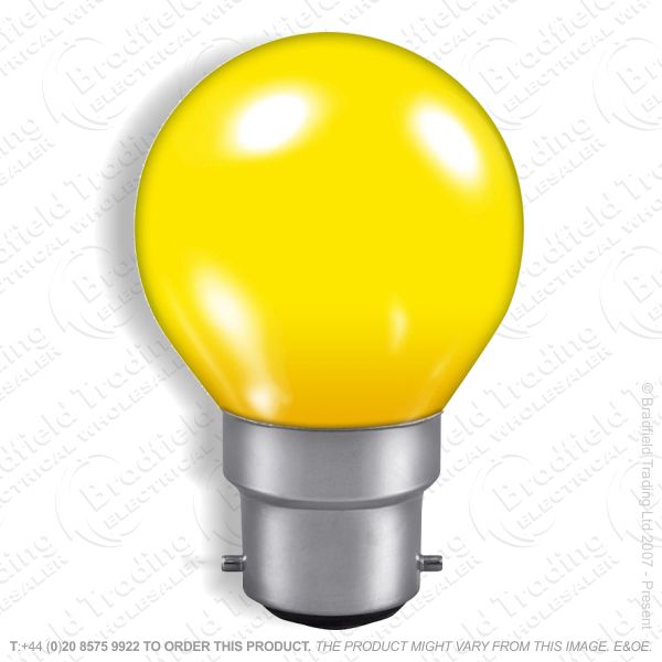 A07) Golf Round 45mm col BC yellow 25W