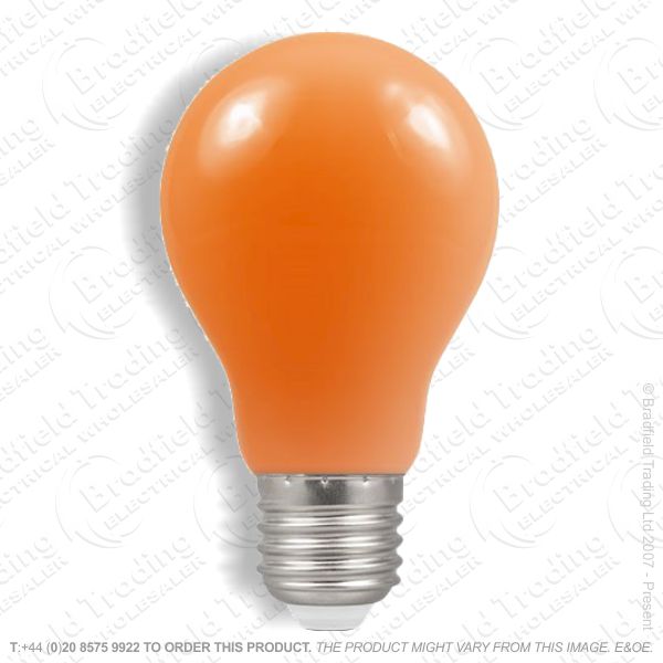 A02) GLS Colored ES Amber 25W CRO